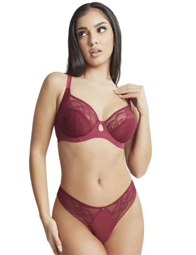 Cleo by Panache Alexis Balcony Bra Berry 
