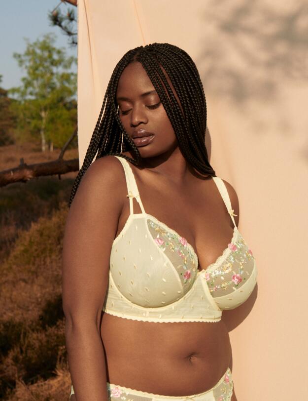 Prima Donna Sedaine Plunge Bra Longline French Vanilla