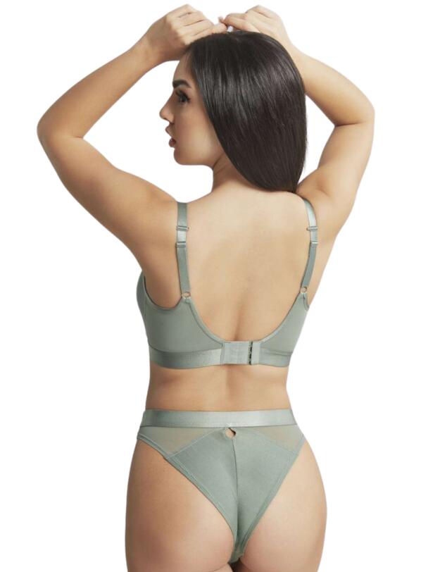 Cleo by Panache Freedom Lounge Bralette Bra Khaki