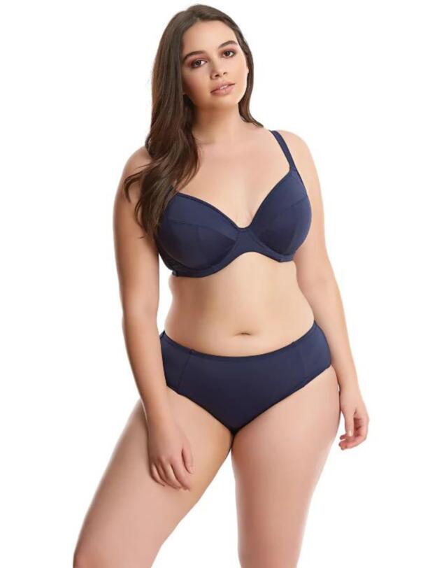 Elomi Essentials Plunge Bikini Top Midnight