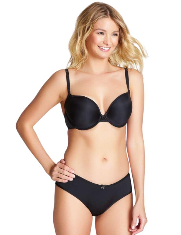 Cleo Koko Underwired Plunge Bra Black