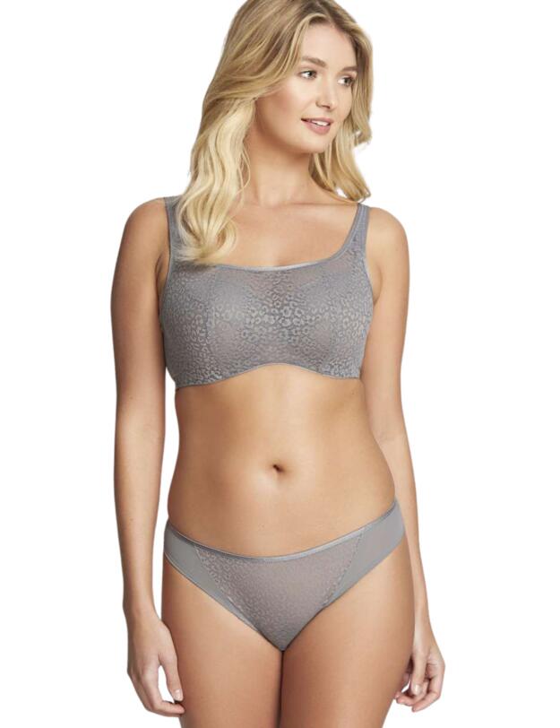 Cleo by Panache Sofia Dare Crop Top Bra Frost Grey