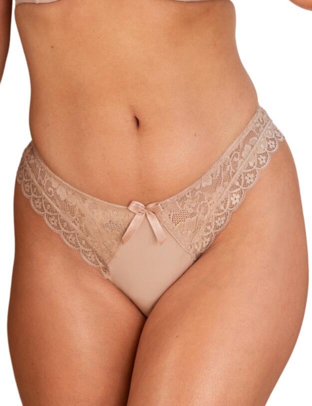 Pour Moi Rebel Brazilian Brief Almond
