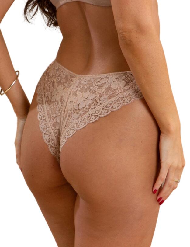 Pour Moi Rebel Brazilian Brief Almond