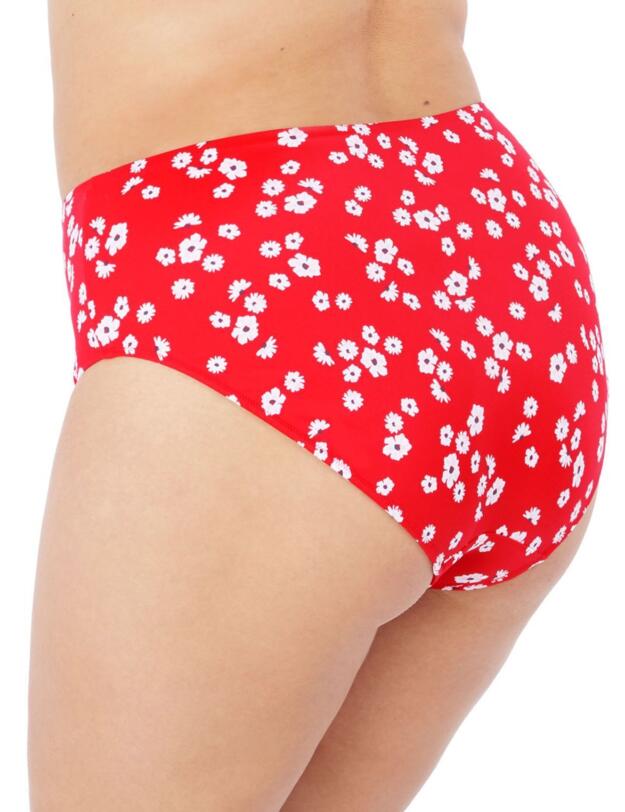 Elomi Plain Sailing Bikini Brief Red Floral