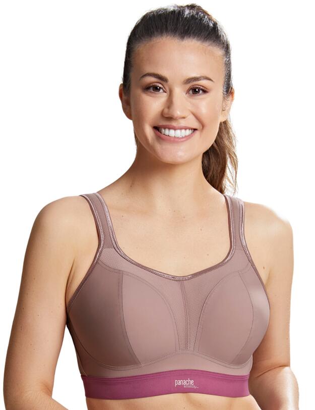 Panache Sports Non-Wired Sports Bra Warm Taupe