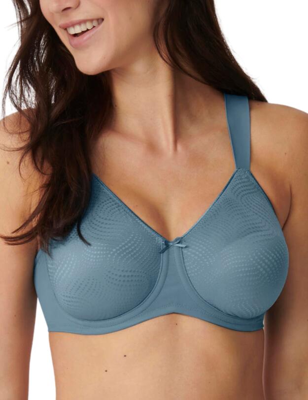 Triumph Essential Minimiser Underwired Bra Provincial Blue