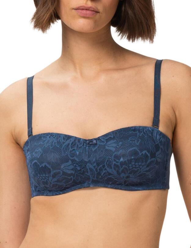 Triumph Amourette Charm Strapless Bra Blue Nights