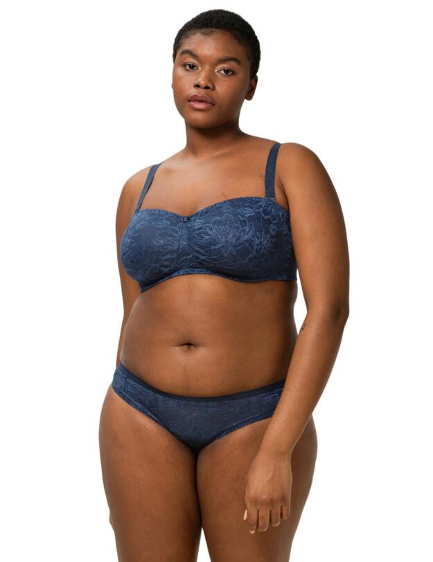 Triumph Amourette Charm Strapless Bra Blue Nights