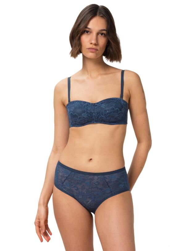 Triumph Amourette Charm Strapless Bra Blue Nights