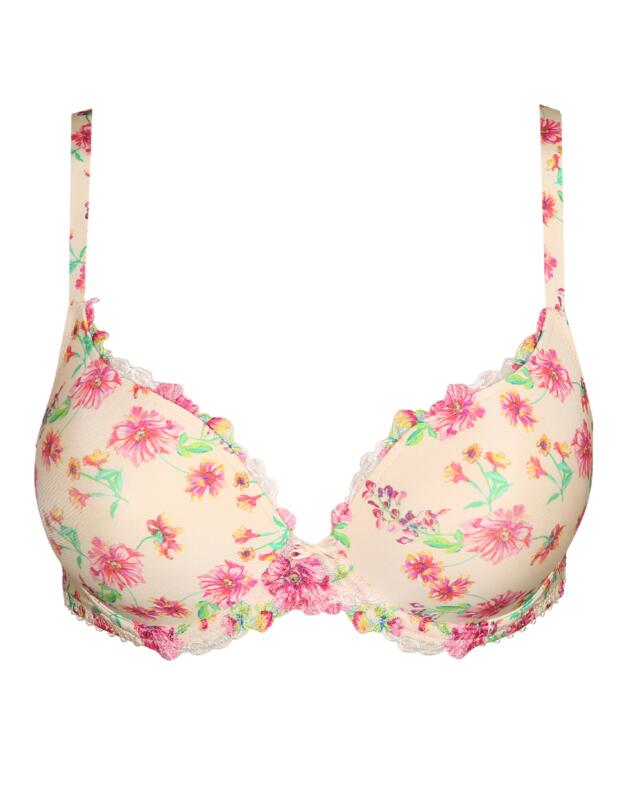 Marie Jo Chen Heartshaped Padded Bra Pearled Ivory