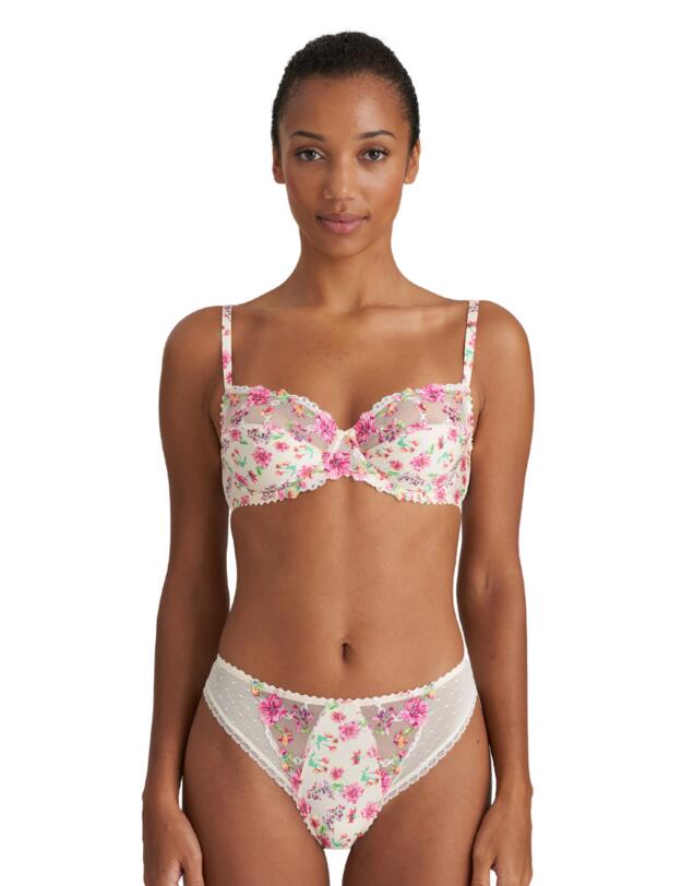  Marie Jo Chen Rio Brief Pearled Ivory 