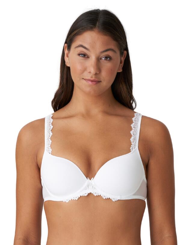 Marie Jo Christy Padded Bra Heartshape White