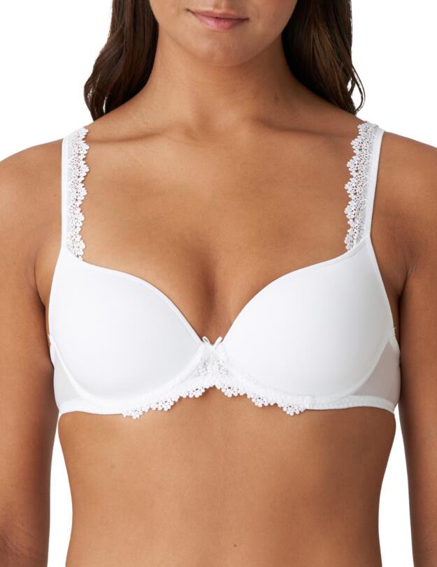 Marie Jo Christy Padded Bra Heartshape White