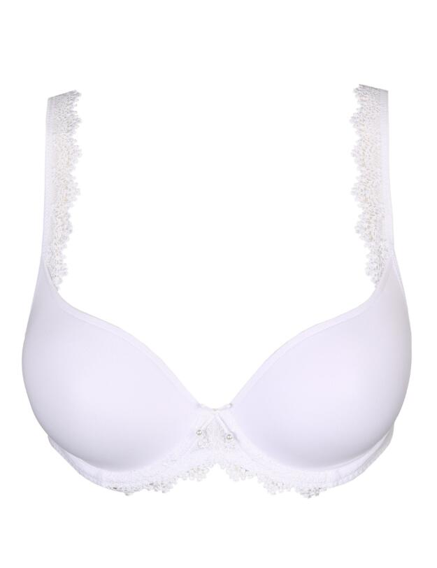 Marie Jo Christy Padded Bra Heartshape White