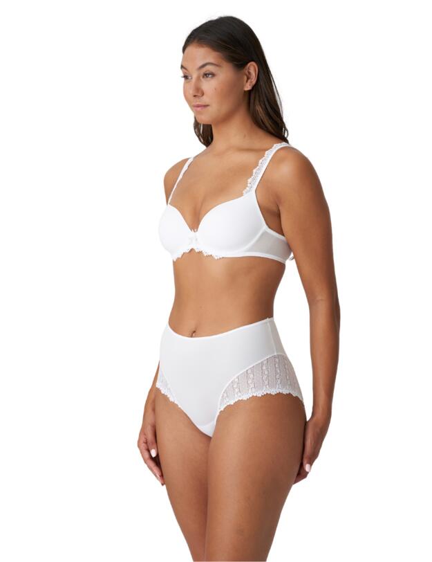 Marie Jo Christy Full Briefs White