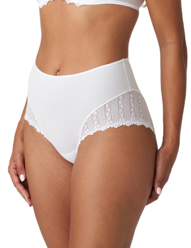 Marie Jo Christy Full Briefs White