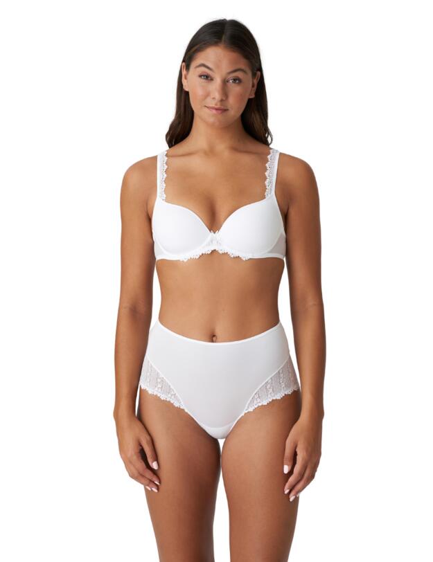 Marie Jo Christy Full Briefs White