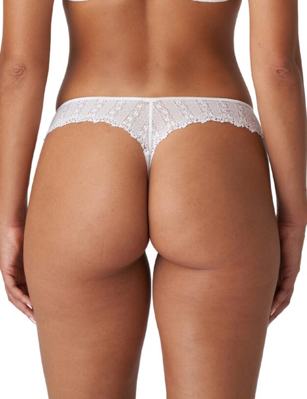 Marie Jo Christy Thong White