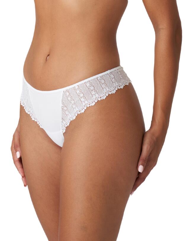 Marie Jo Christy Thong White