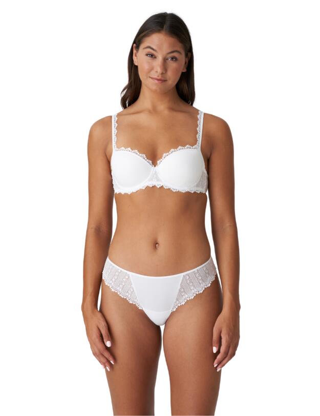 Marie Jo Christy Thong White