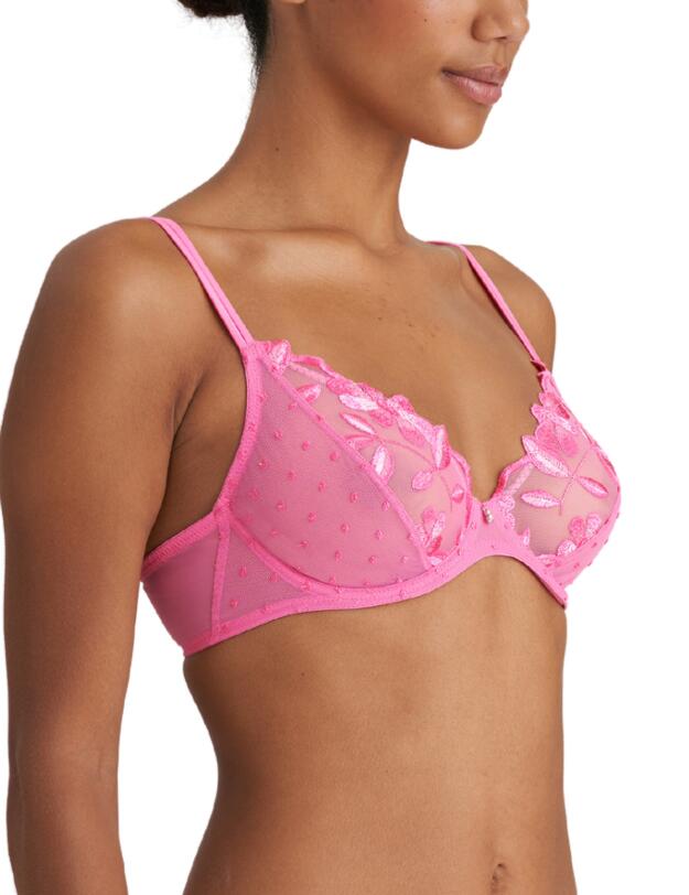 Marie Jo Agnes Plunge Bra Paradise Pink