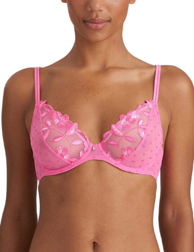  Marie Jo Agnes Plunge Bra Paradise Pink