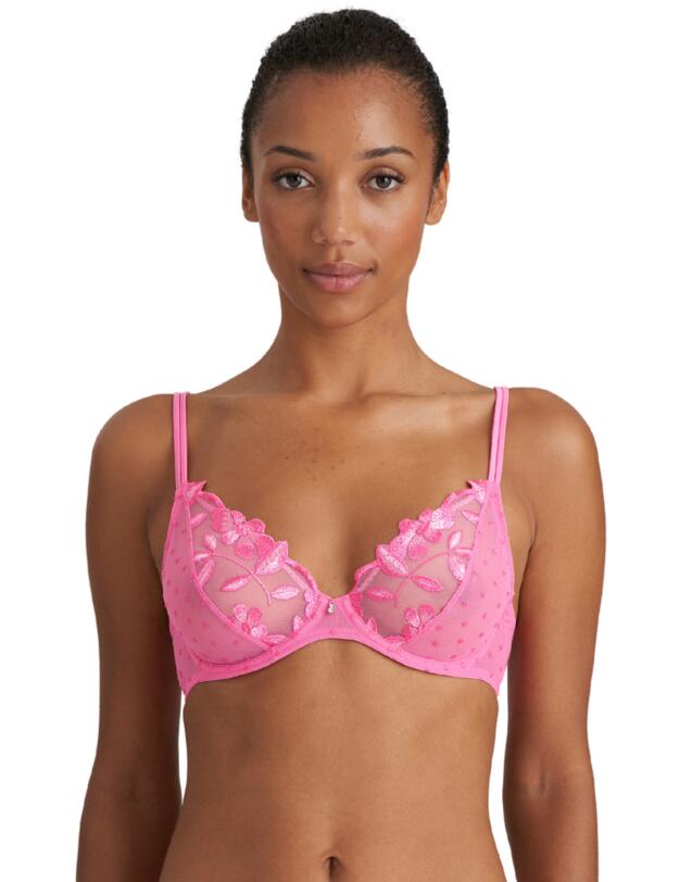  Marie Jo Agnes Plunge Bra Paradise Pink