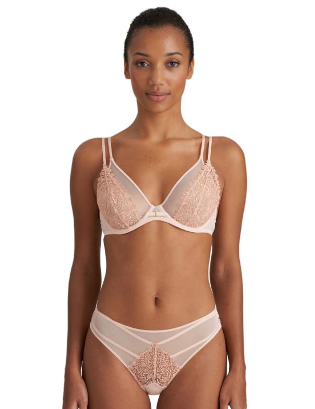 Marie Jo Danae Plunge Bra Pinot Rose