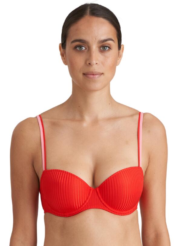  Marie Jo Jude Padded Balcony Bra  Rouge