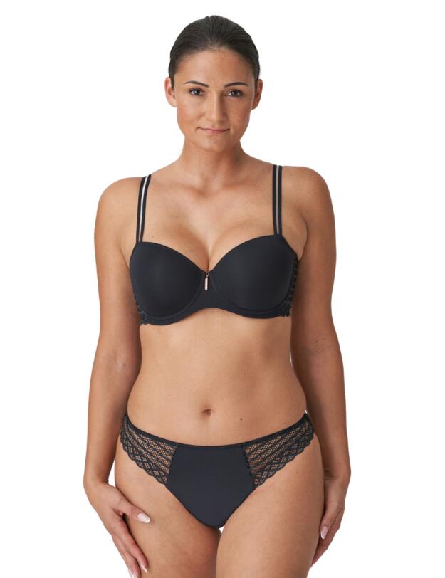 Prima Donna Twist East End Thong Charcoal