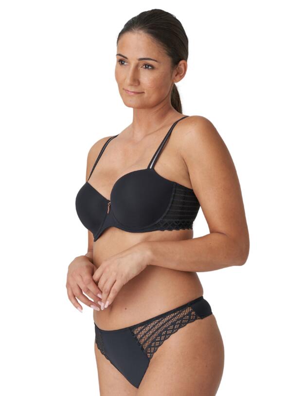 Prima Donna Twist East End Thong Charcoal