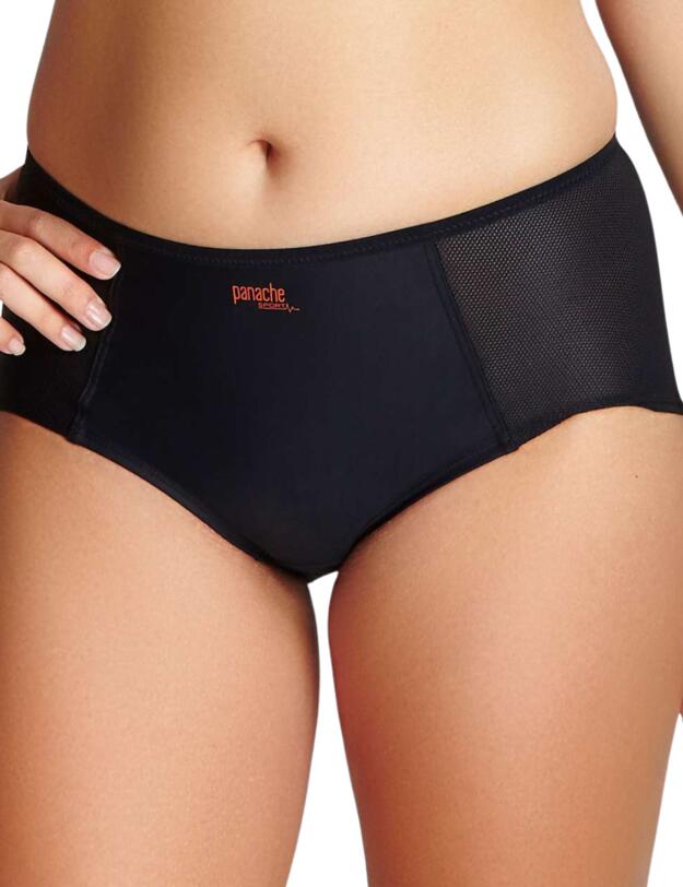 Panache Sports Brief Black 