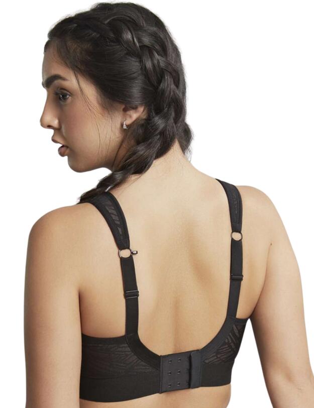 Panache Underwired Sports Bra Black/Latte