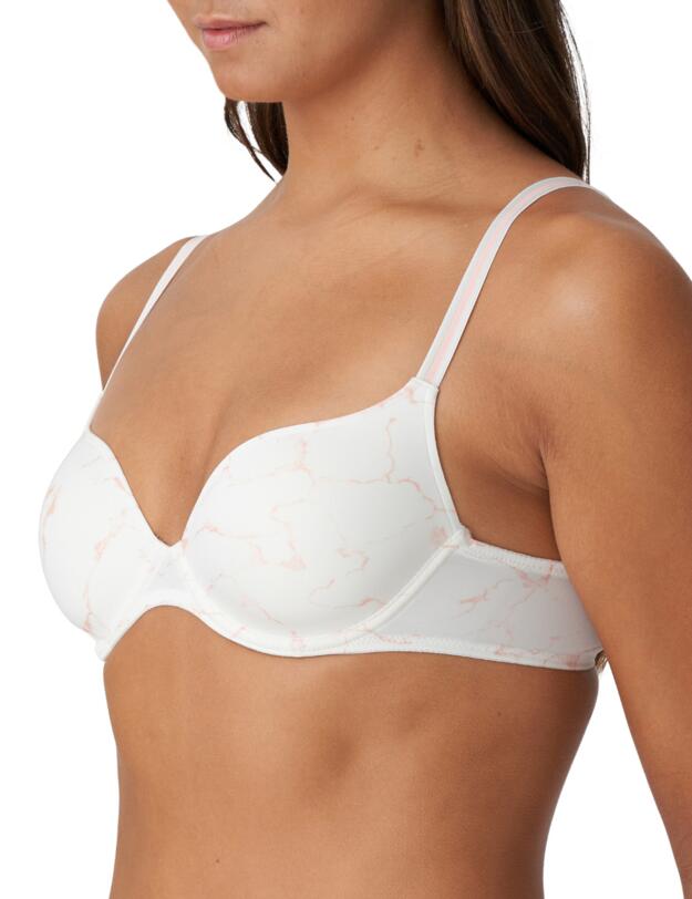 Marie Jo Colin Padded Bra Heartshape Marble Pink