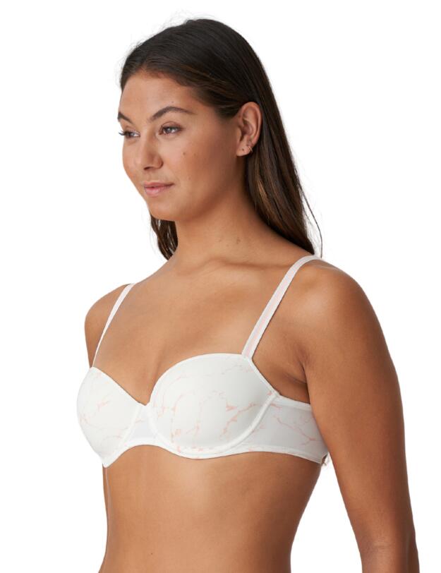 Marie Jo Colin Padded Balcony Bra Marble Pink