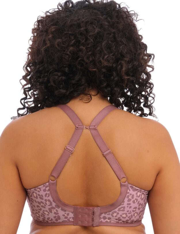  Elomi Energise Underwired Sports Bra Dusky Leopard