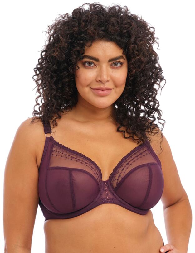 Elomi Matilda Plunge Bra Wine Diamond