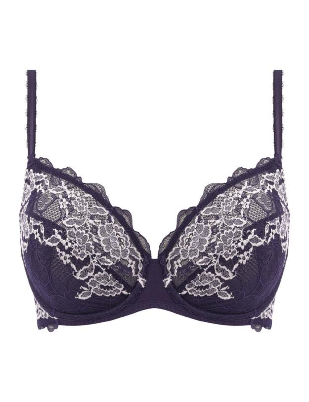 Wacoal Lace Perfection Underwired Bra Evening Blue