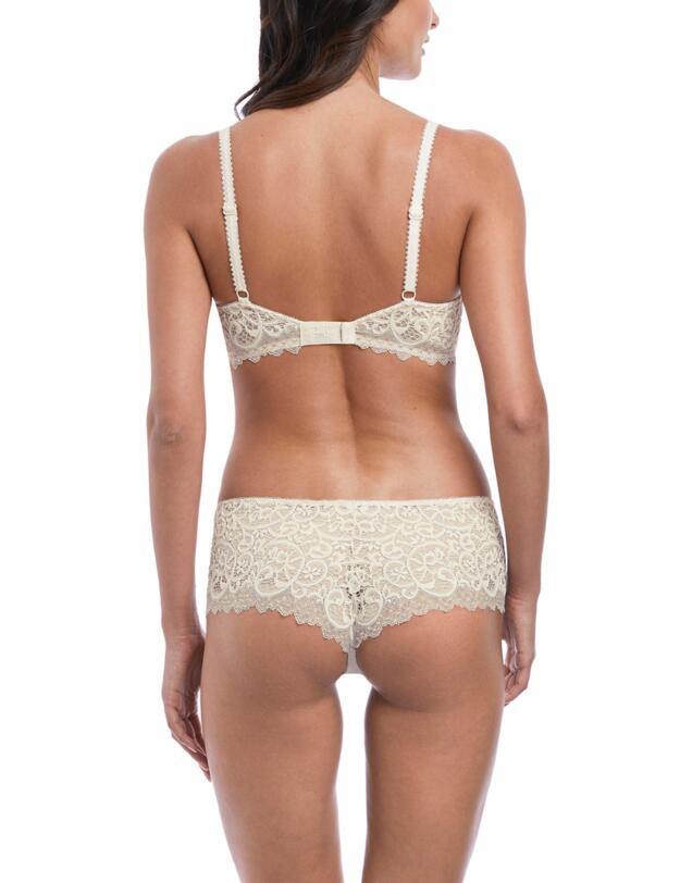 Wacoal Lace Essentiel Balcony Bra Cream/Powder