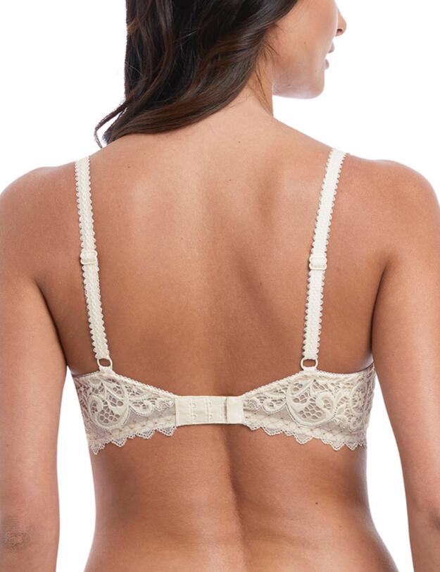 Wacoal Lace Essentiel Balcony Bra Cream/Powder