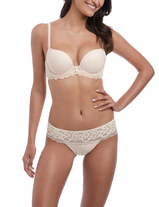 Wacoal Lace Essentiel Tanga Brief Cream/Powder