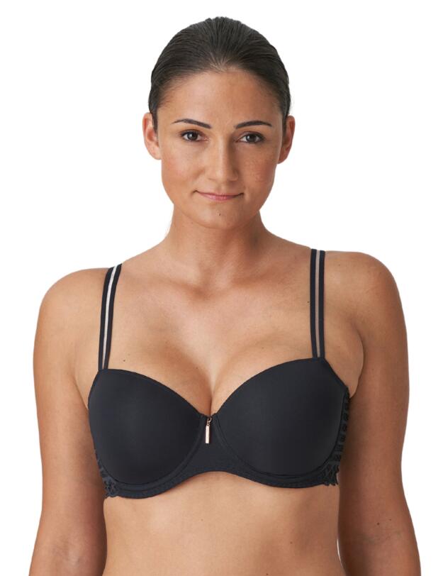 Prima Donna Twist East End Padded Balcony Bra Charcoal