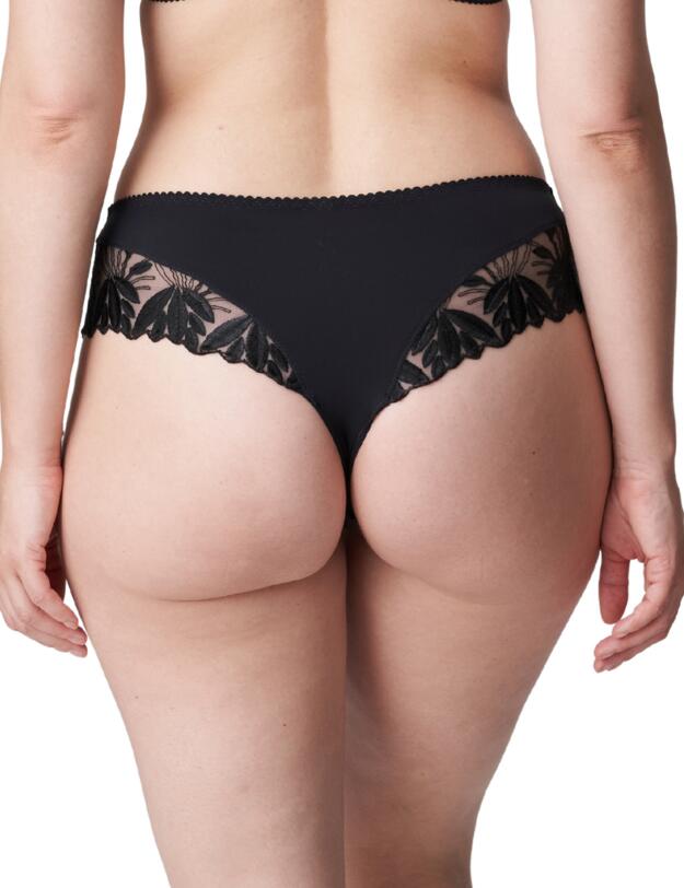 Prima Donna Orlando Luxury Thong Charcoal
