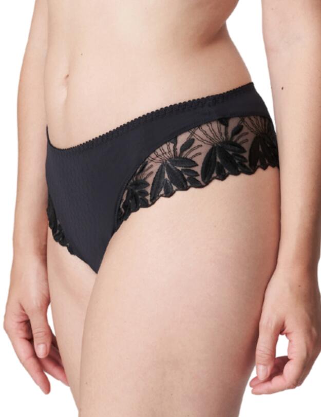 Prima Donna Orlando Luxury Thong Charcoal