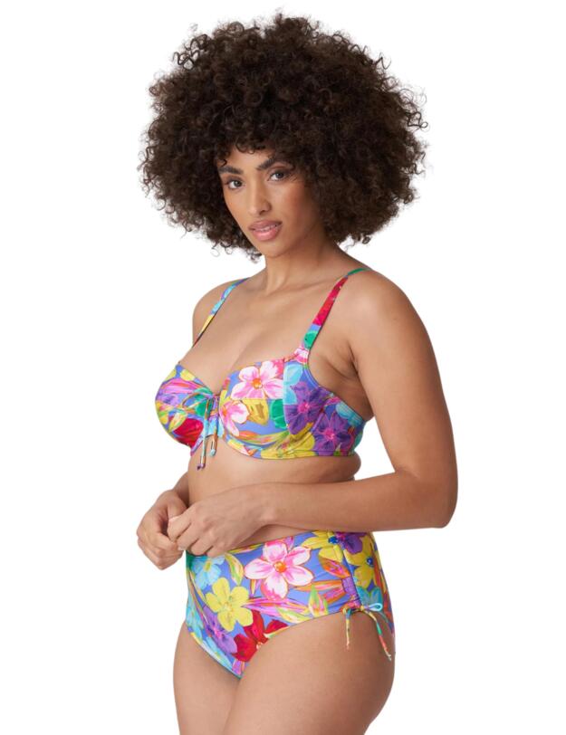 Prima Donna Sazan Full Bikini Briefs Ropes Blue Bloom