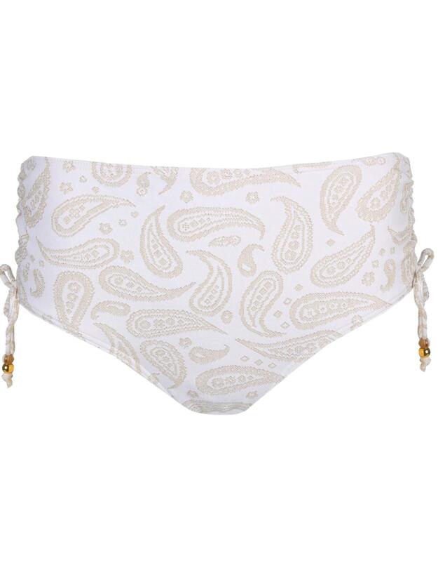  Prima Donna Swim Sidari Full Tie Bikini Briefs White Yacht