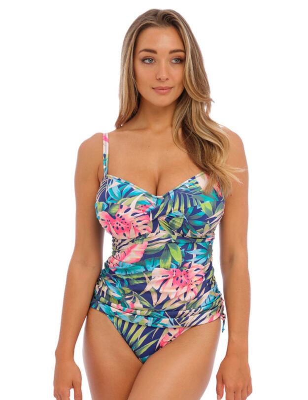 Fantasie Langkawi Underwired Twist Front Tankini French Navy 