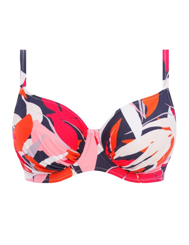 Fantasie Almeria Underwired Gathered Full Cup Bikini Top Multi