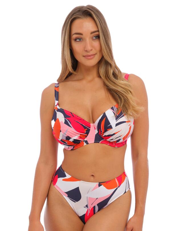 Fantasie Almeria Underwired Gathered Full Cup Bikini Top Multi